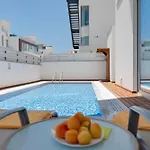 Seaview Luxury Jacuzzi & Pool! 2 Min 别墅 普罗塔拉斯