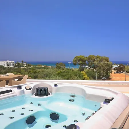 Seaview Luxury Jacuzzi & Pool! 2 Min فيلة