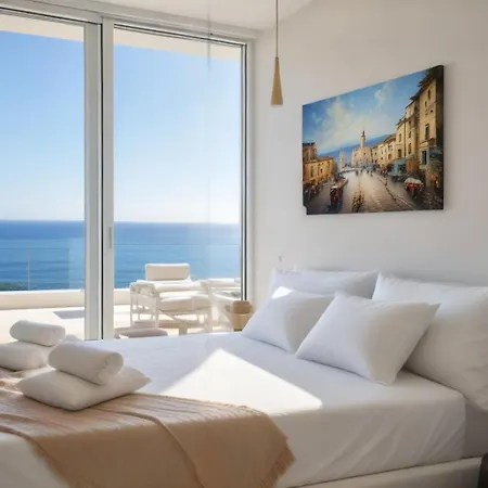 Seaview Luxury Jacuzzi & Pool! 2 Min * Protaras