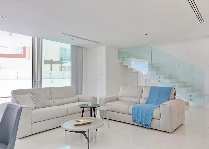 别墅 Seaview Luxury Jacuzzi & Pool! 2 Min 普罗塔拉斯