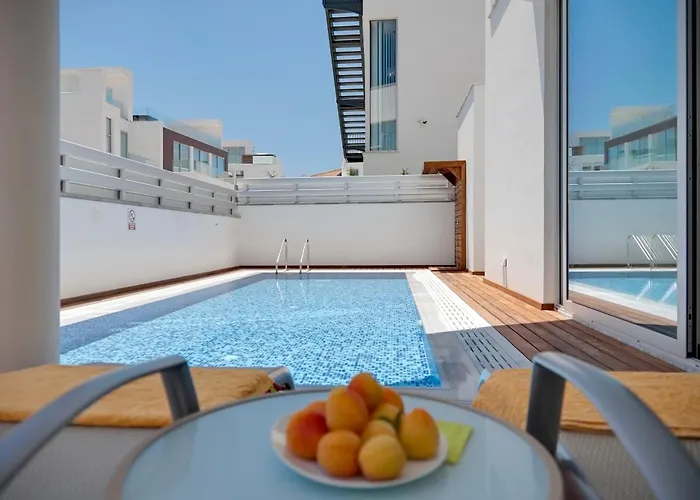 Seaview Luxury Jacuzzi & Pool! 2 Min 别墅 普罗塔拉斯